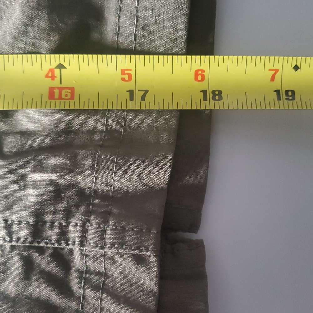 Duluth Trading Womens Cargo Skirt Size 8 Green Nylon - Picture 13 of 13